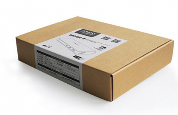 雙面淺?？埓蛟炝_巴仕電源牛皮紙包裝